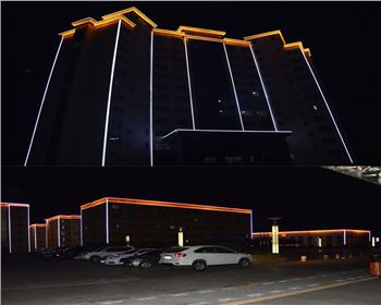 銅川建新煤化廠區(qū)亮化工程